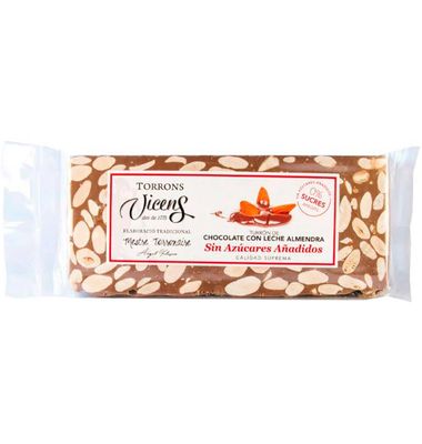 Turron S/Az Vicens Choco Almendra 250 G