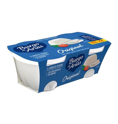Queso Burgo De Arias Natural 2X230 g 460 G