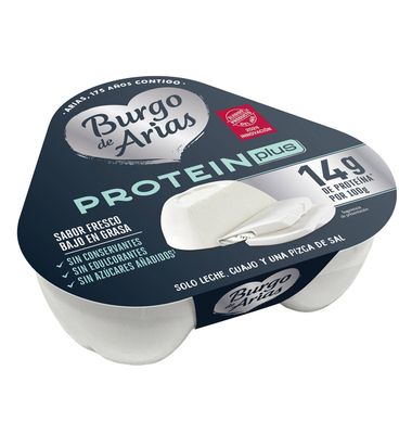 Queso Burgo Arias Protein Plus 3 Unidad
