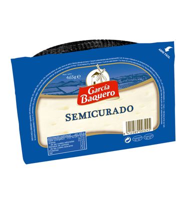 Queso García Baquero Semi 1/2 Mini 465 G