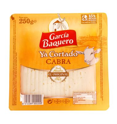 Queso Cabra G.Baquero Ya Cortado 200 G