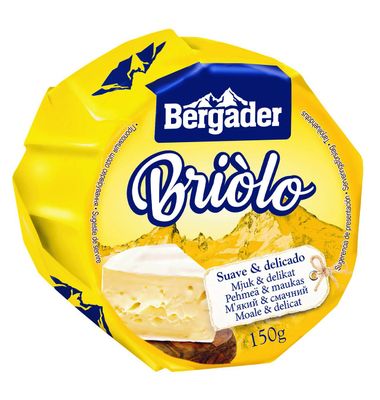 Queso Bergader Brie Mini 150 G