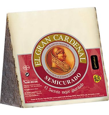 Queso Cuña Cardenal Semicurado 250 G