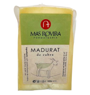Queso Cuña Mas Rovira Cabra Madurado 250 G