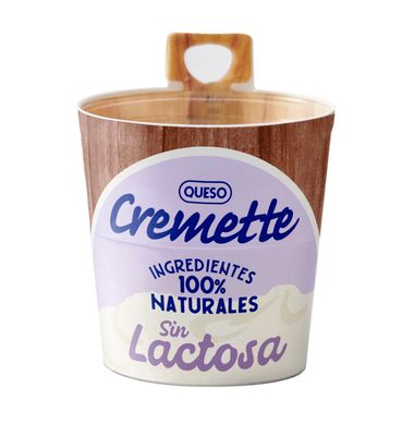 Cremette Natural Sin Lactosa 150 G