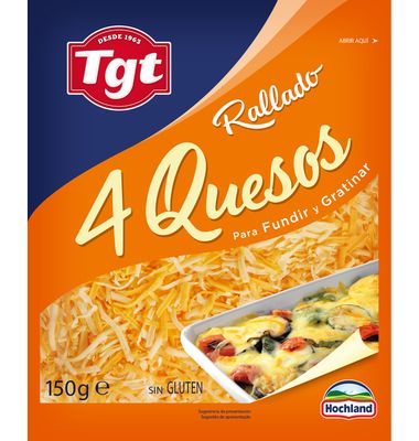 Queso Rall Hochland 4 Quesos 150 G