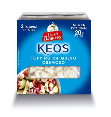 Queso Keos G.Baquero Dados Cremoso 2X 50 G
