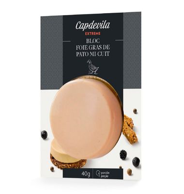 Foie Gras Capdevila Micuit Pato 40 G
