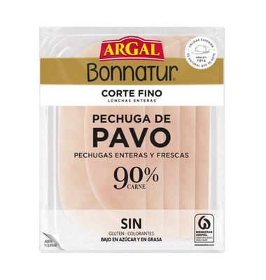Pechuga Pavo Argal Bonnatur Finas Lonchas 115 G