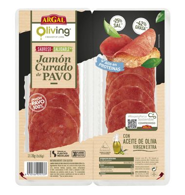 Jamon Bonnatur Curado Pavo 80 G