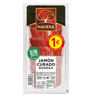 Jamon Serrano Navidul Lonchas 1€ 50 G