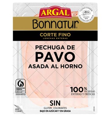 Pechuga Argal Pavo Asada 100 G