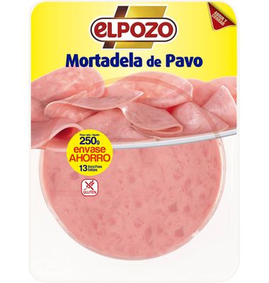 Mortadela Elpozo Pavo Lonchas 250 G