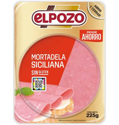 Mortadela Elpozo Siciliana 225 G
