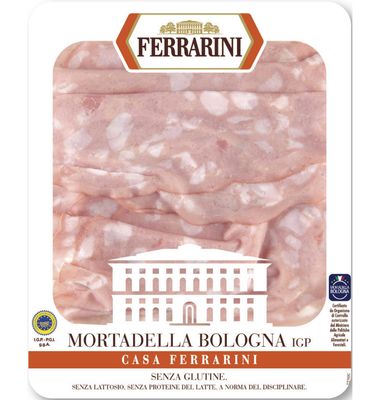 Mortadela IGP Bologna FERRARINI, sobre 100 g