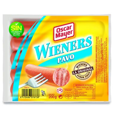 Salchichas Oscar Mayer Wieners Pavo 200 G