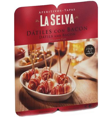 Dátiles La Selva Con Bacon 2 Unidades X 75 G 2 x 75 g