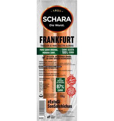 Salchichas Schara Frankfurt 2 Unidades