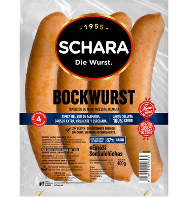 Salchichas Schara Bockwurst 4 Unidades