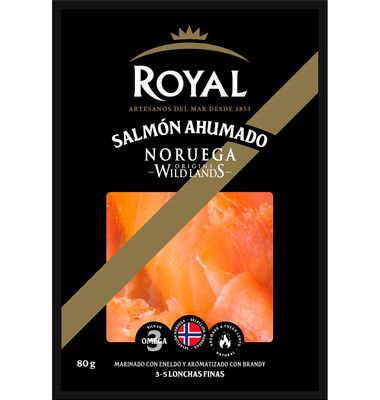 Salmón ahumado supreme Royal 80 g