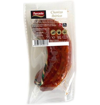Chorizo Farcedo Ibérico 120 G