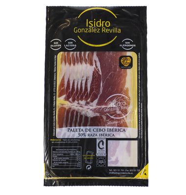 Paleta De Cebo 50% Ibérica Gonzalez Revilla Lonchas 80 G