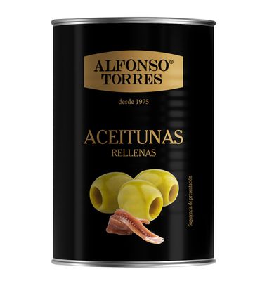 Aceitunas Alfonso Torres Rellena Anchoa 600 G