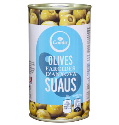 Aceitunas Condis Rellenas Suaves 150 G