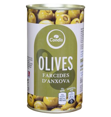 Aceitunas Condis Rellenas Anchoas 150 G