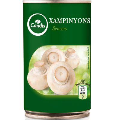 Champiñones Condis Enteros 185 G