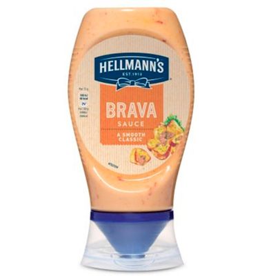 Salsa brava HELLMANN'S, bocabajo 250 g