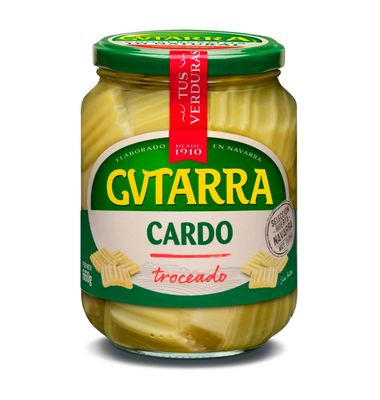 Cardo troceado GUTARRA, frasco 400 g