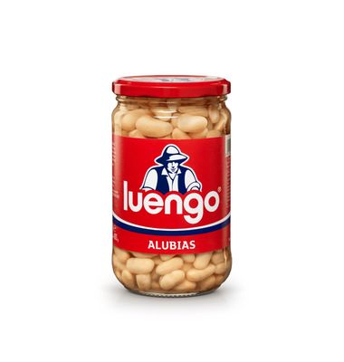 Alubia carilla cocida LUENGO, frasco 400 g