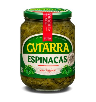 Espinaca GUTARRA, frasco 425 g