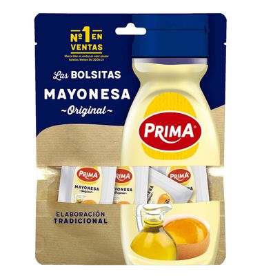 Mayonesa Prima Orig Monodosis 16 Unidades