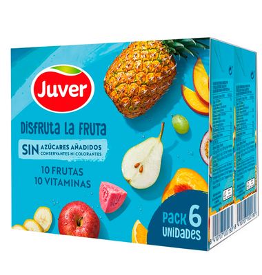 Disfruta Juver Sin Azúcar 10+10 P. 6 Unidades