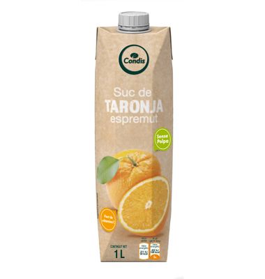 Zumo Condis Naranja Exprimido 1 L