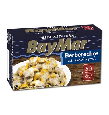 Berberechos Baymar Natural 50/60 63 G