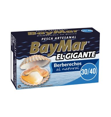 Berberechos Baymar Natural 30/40 63 G