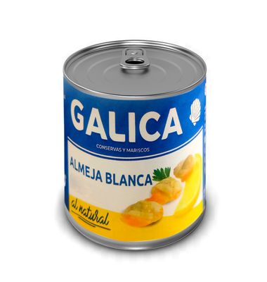 Almeja Galica Blanca Natural 90 G