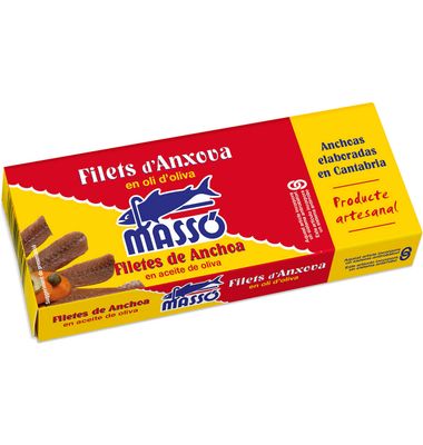 Anchoas Massó Aceite Oliva 48 G