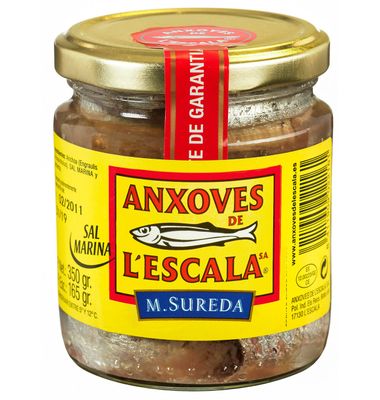 Anchoas De L'Escala Bote 165 G