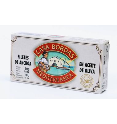 Anchoa Lata Casa Borda Mediterranea 30 G