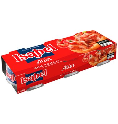 Atun Tomate Isabel 52 Grs X 3 Unidad 3 x 52 grs