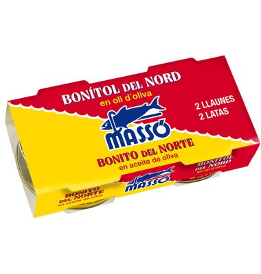 Bonito Masso Aceite Oliva 2 Unidades