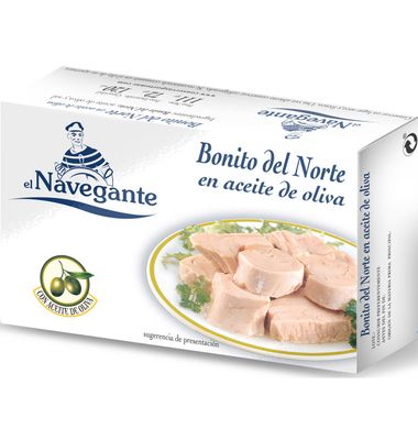 Bonito Norte Navegante Aceite Oliva 72 G