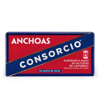 Anchoa en aceite de oliva CONSORCIO, lata 29 g