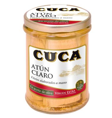 Atun claro Cuca Filete Aceite Oliva 117 G