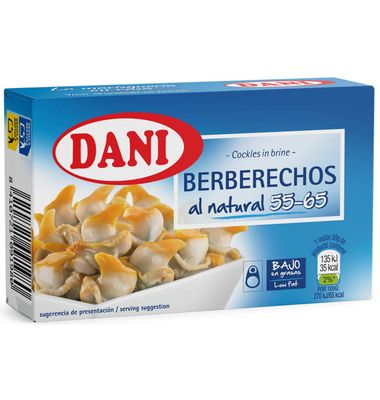 Berberecho 55/65 DANI, lata 63 g