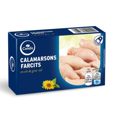 Chipirones Condis Rellenos En Aceite De Girasol 72 G